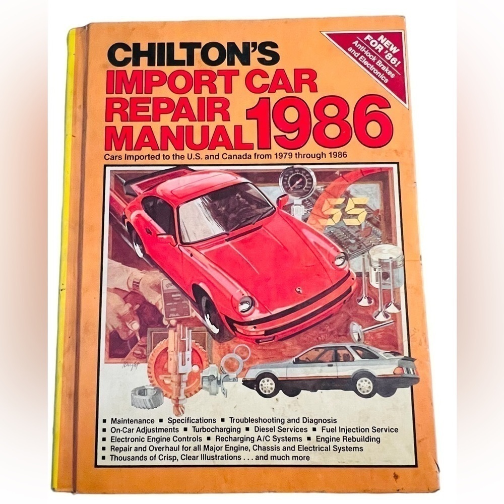 Chilton's Import Car Repair Manual 1979-1986 Hardcover Book
